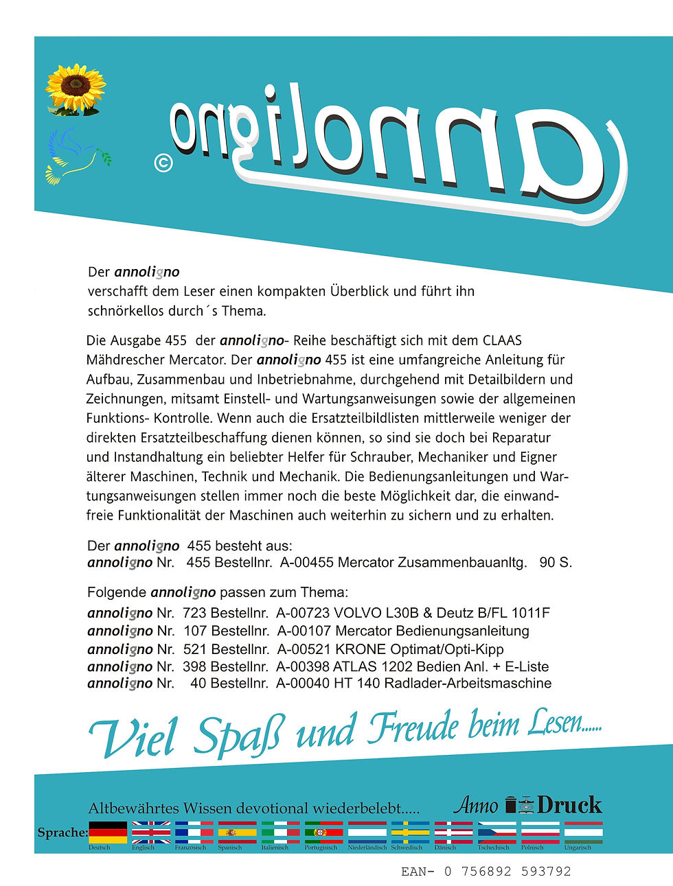 annoligno 455 Cover Rückseite Klappentext