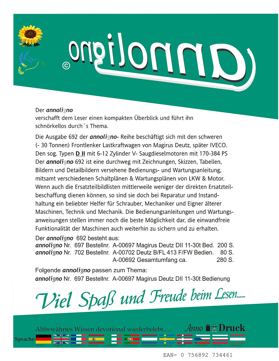 annoligno 692  Cover Rückseite Klappentext