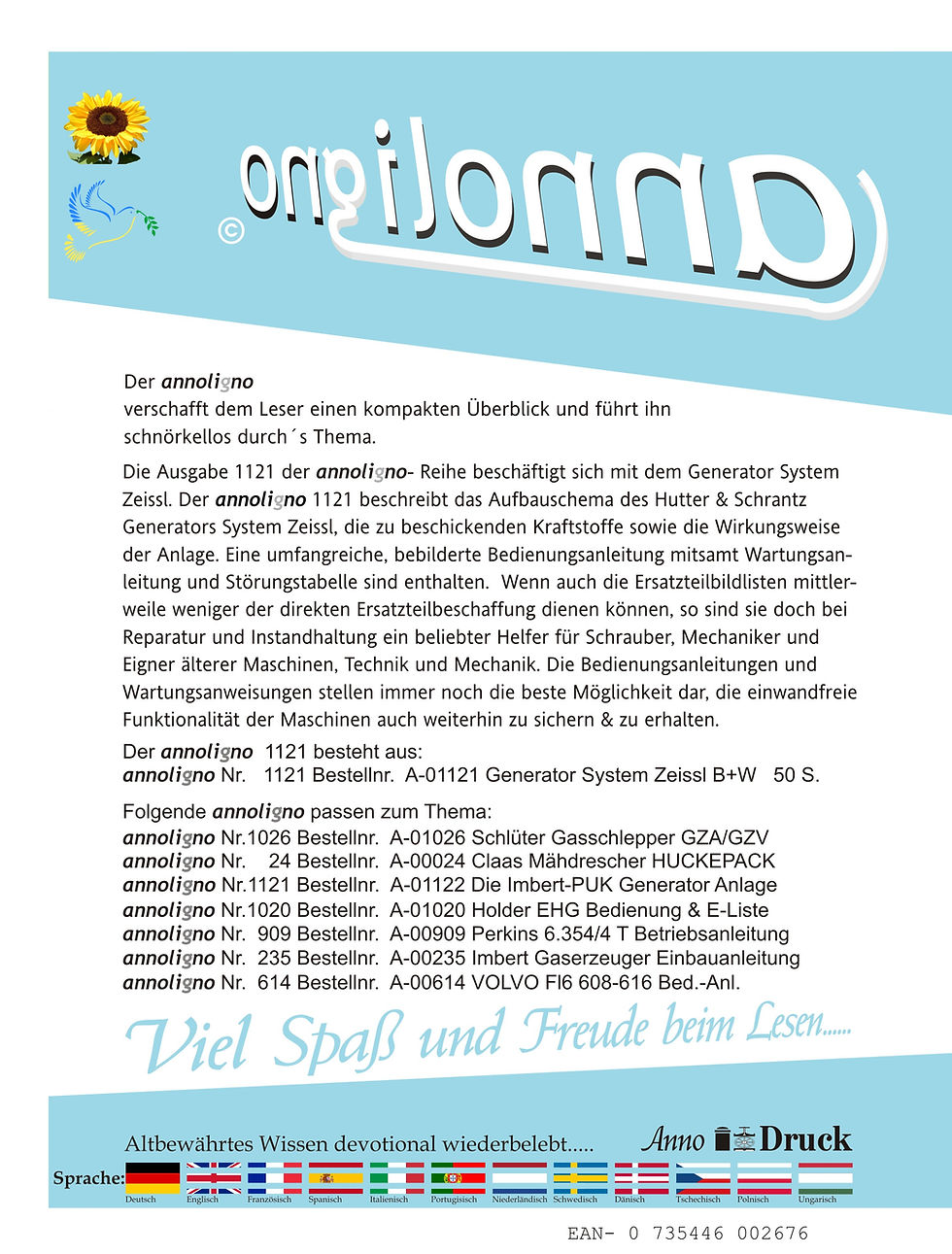 annoligno 1121  Cover Rückseite Klappentext
