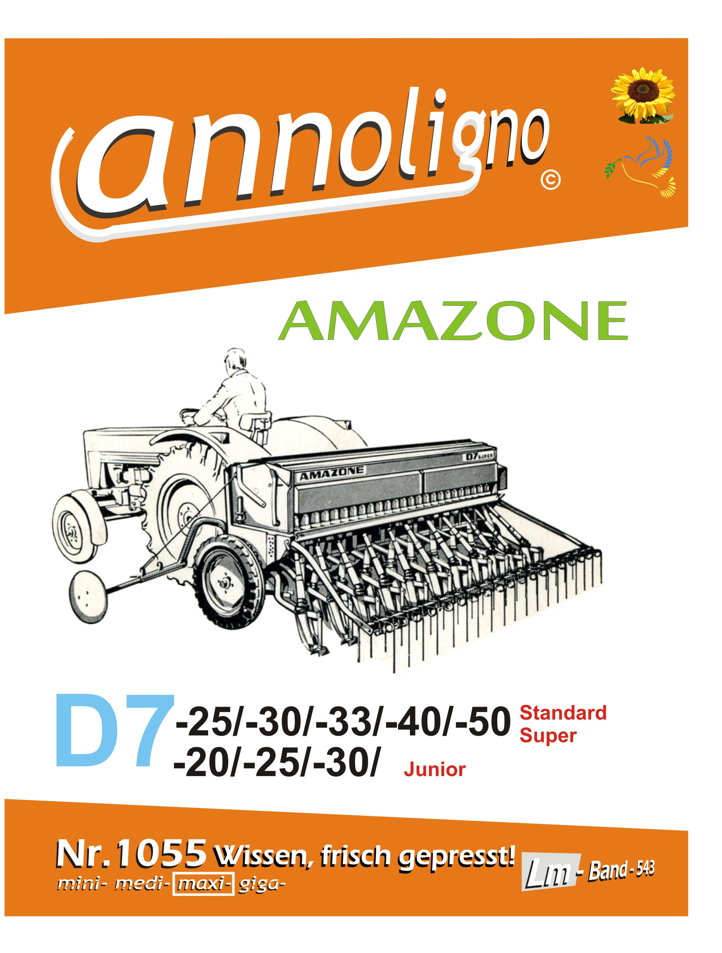 annoligno 1055 Amazone Sämaschine D7 Cover Front