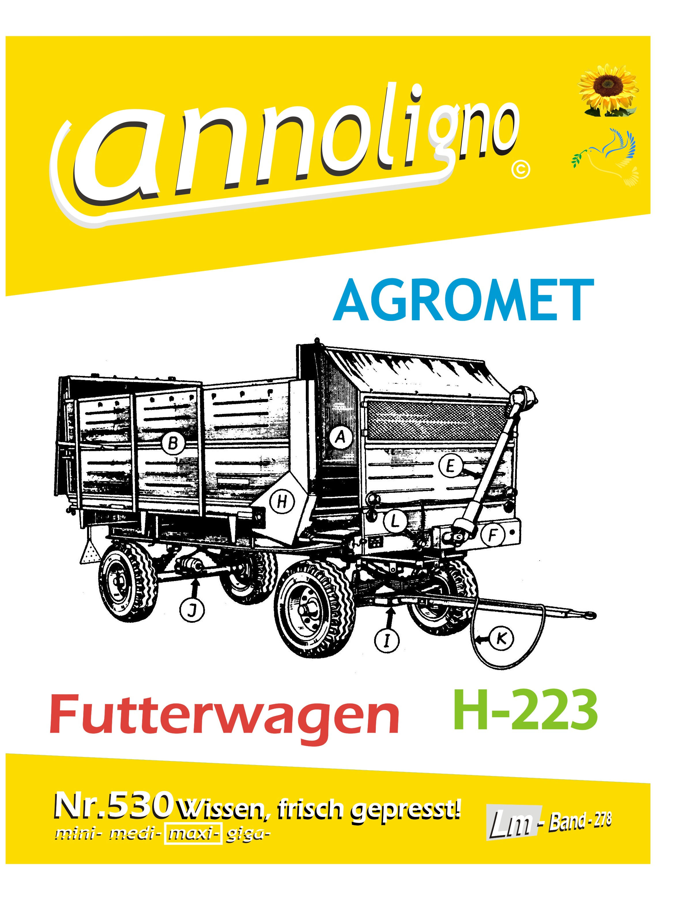 annoligno 530 Agromet Futterwagen Cover Front