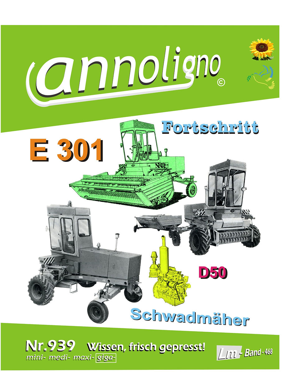 Miniaturbild: annoligno 939 Fortschritt Schwadmäher E 301 Cover Front