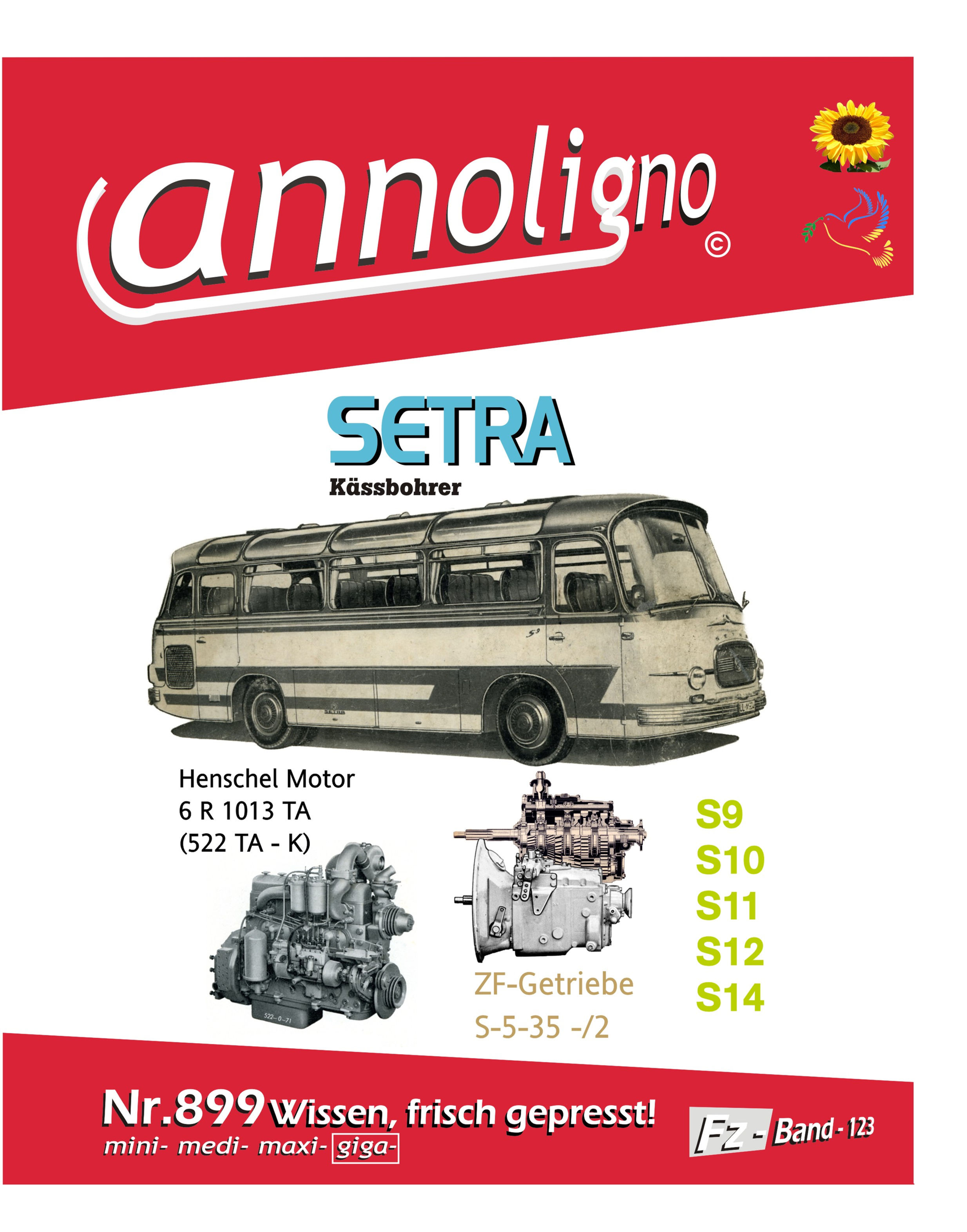 annoligno 899  SETRA Bus S9 Cover Front