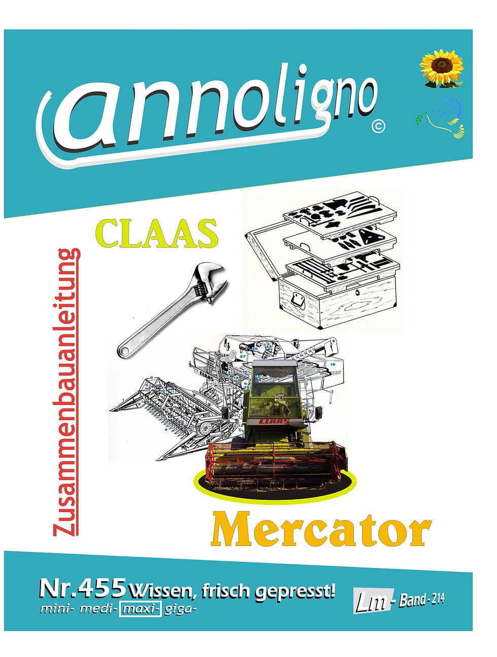 Miniaturbild: annoligno 455 Claas Mähdrescher Mercator Cover Front