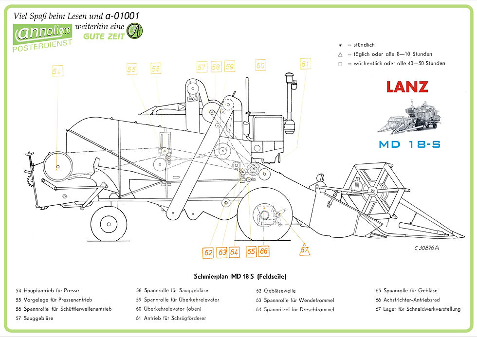 Miniaturbild: Lanz Mähdrescher MD 18-S