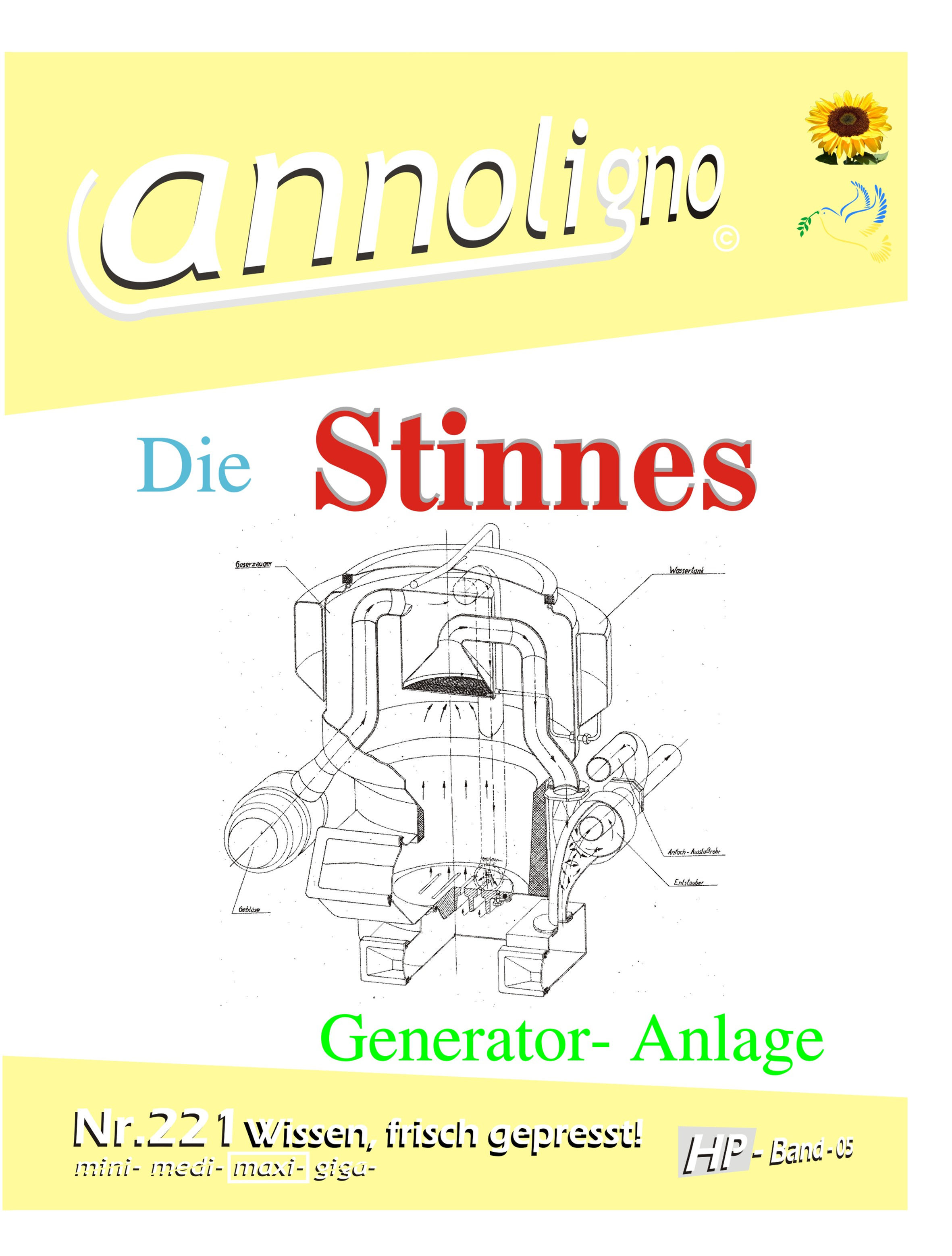 annoligno 221 Stinnes Generator  Cover Front