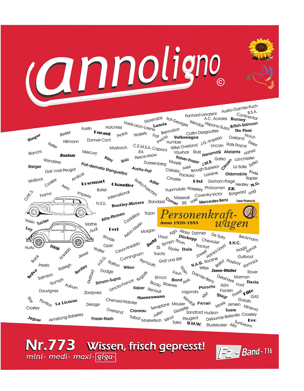 annoligno 773 Annohof-Verlag Datenbuch  Cover Front