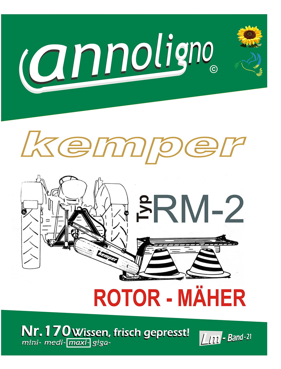 Miniaturbild: annoligno 170 Kemper ROTOR- Mäher  Cover Front