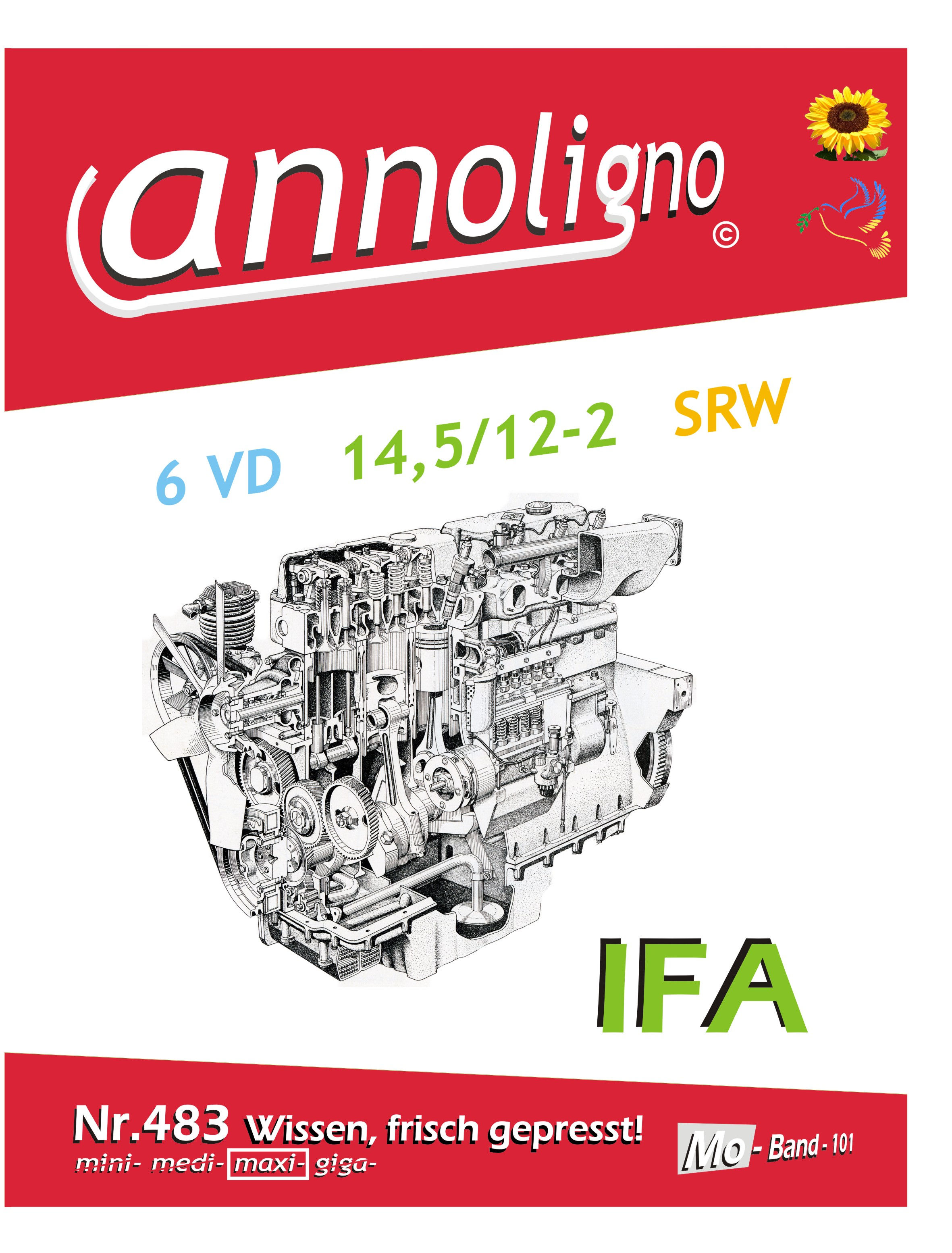 annoligno 483 IFA Motor 6 VD 14.5 SRW Cover Front