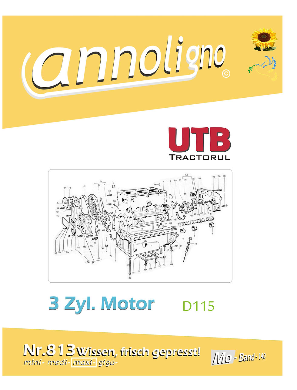 annoligno 813 UTB Motor D 115 Cover Front