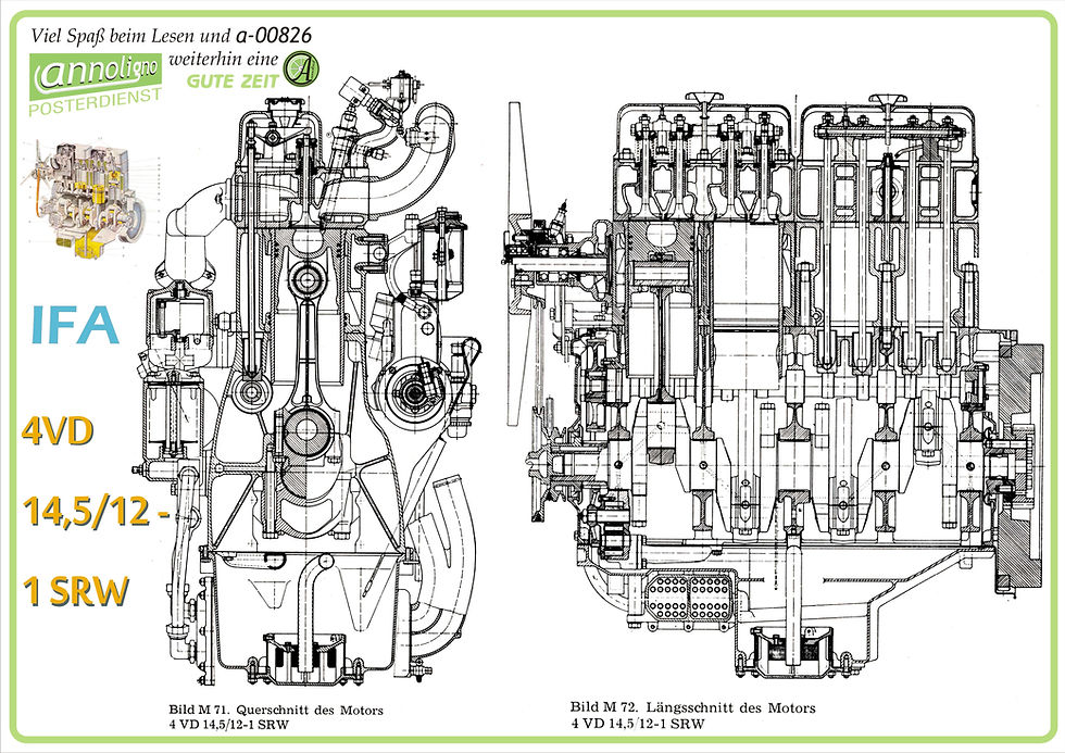 Miniaturbild: IFA Motor 4 KVD 14.5 SRW