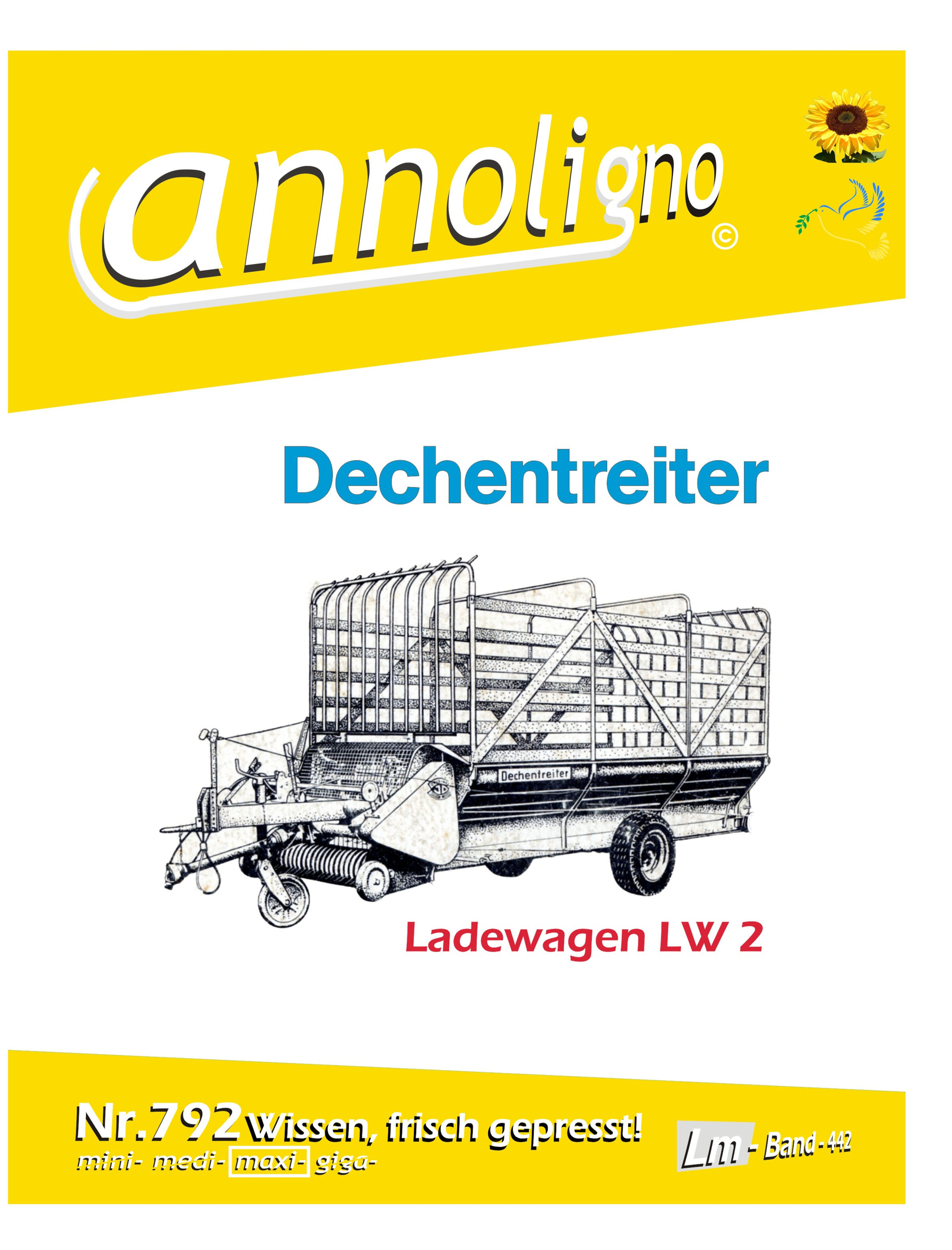 annoligno 792 Dechentreiter Ladewagen Cover Front