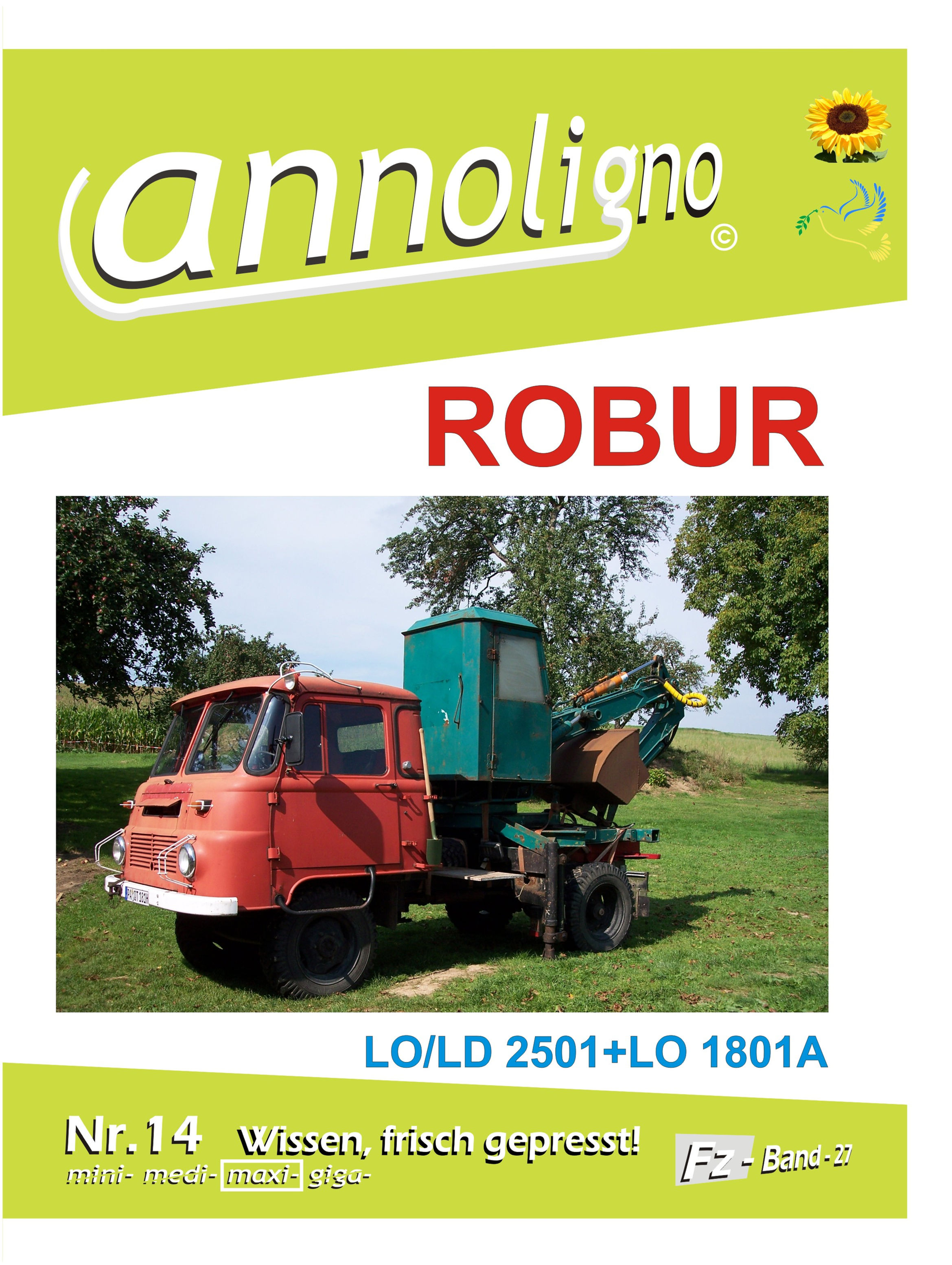 annoligno 14 Robur LO/LD 2501 + LO 1801 A Cover Front