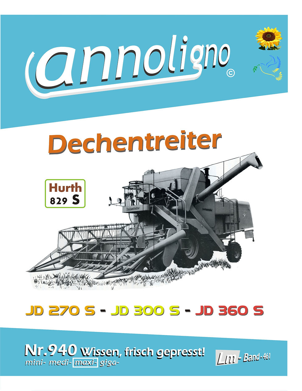 Miniaturbild: annoligno 940 Dechentreiter Mähdrescher JD 270 S Cover Front