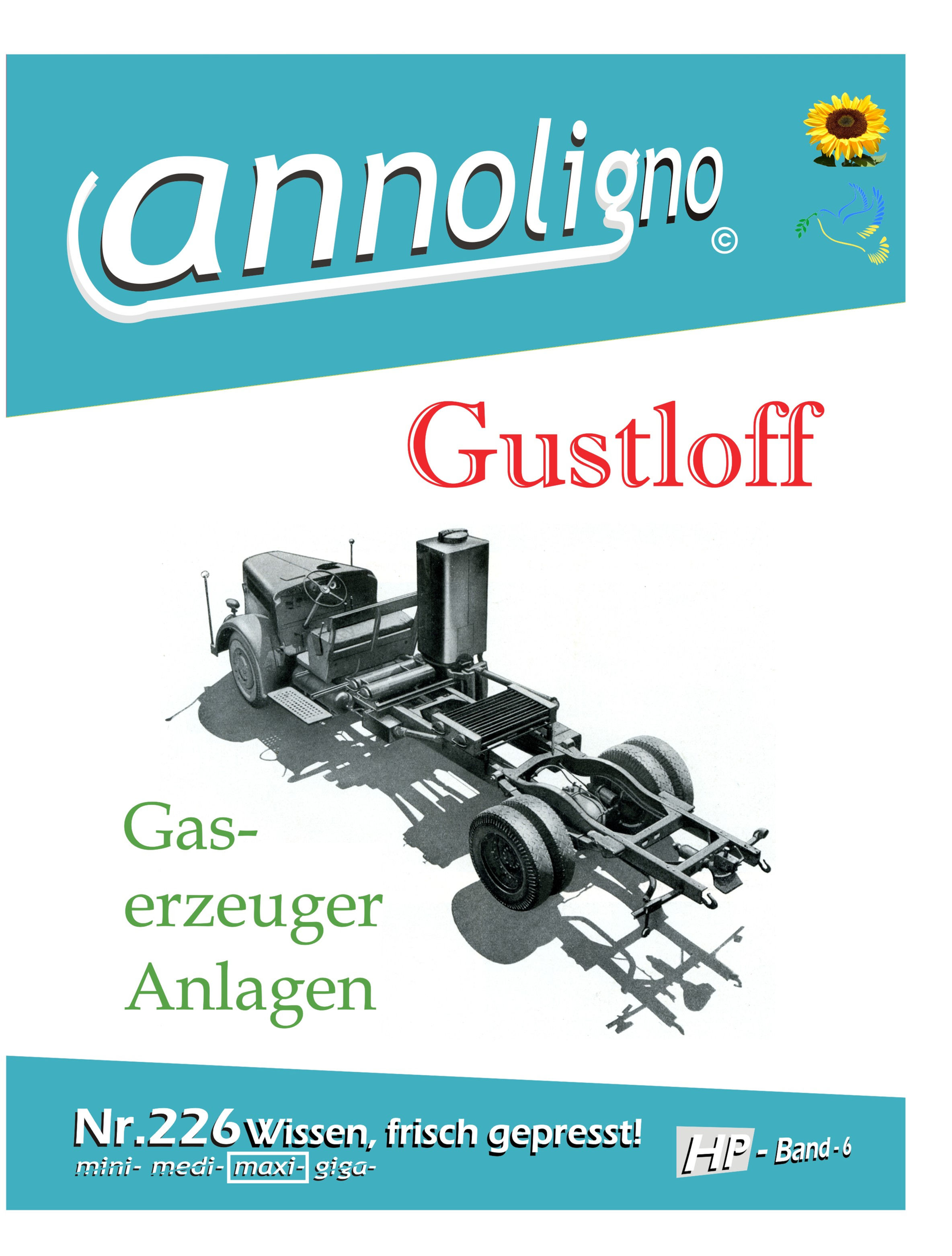 annoligno 226 Gustloff Gaserzeuger  Cover Front