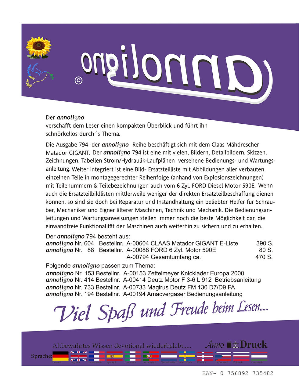 annoligno 794  Cover Rückseite Klappentext
