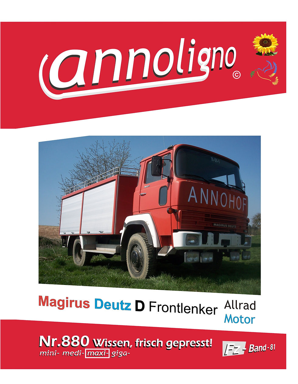 Miniaturbild: annoligno 880 Magirus Deutz/IVECO LKW FM 130 D 7/9 FA Allrad Cover Front