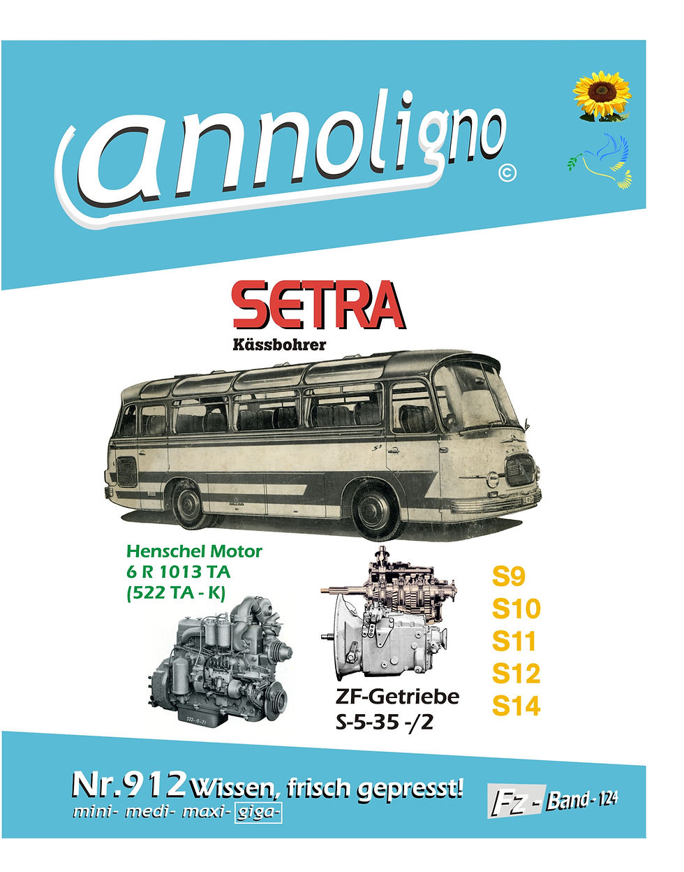 Miniaturbild: annoligno 912  SETRA Bus S9 Cover Front