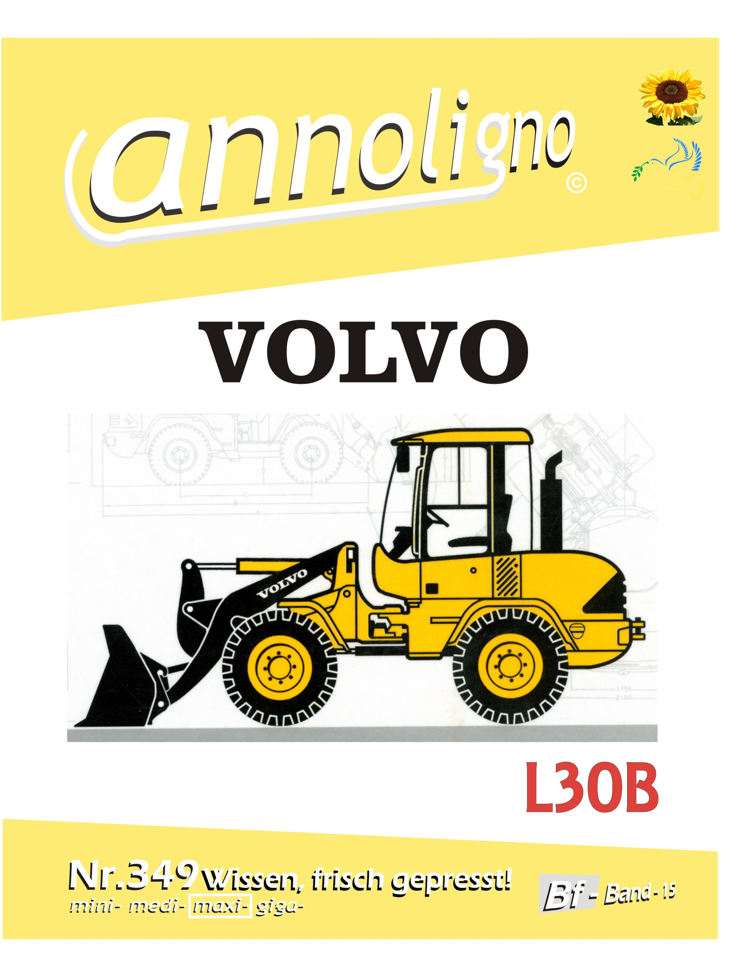 annoligno 349 Volvo Radlader L30B Cover Front
