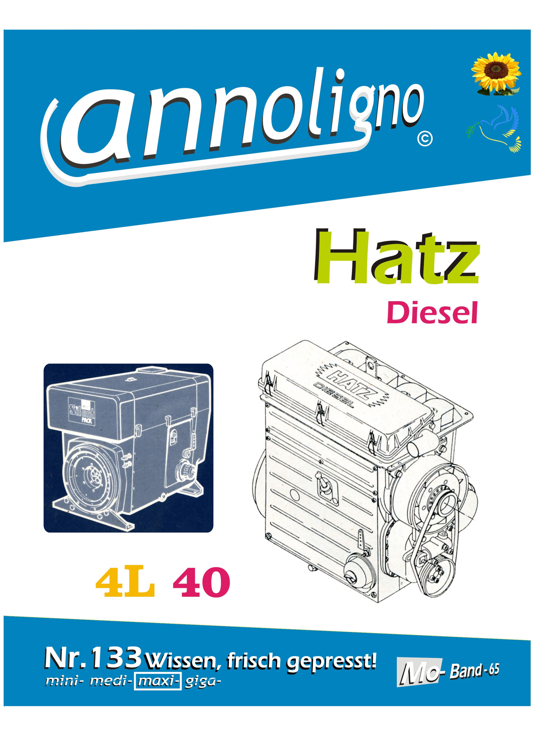 annoligno 133 Hatz Diesel Motor Cover Front
