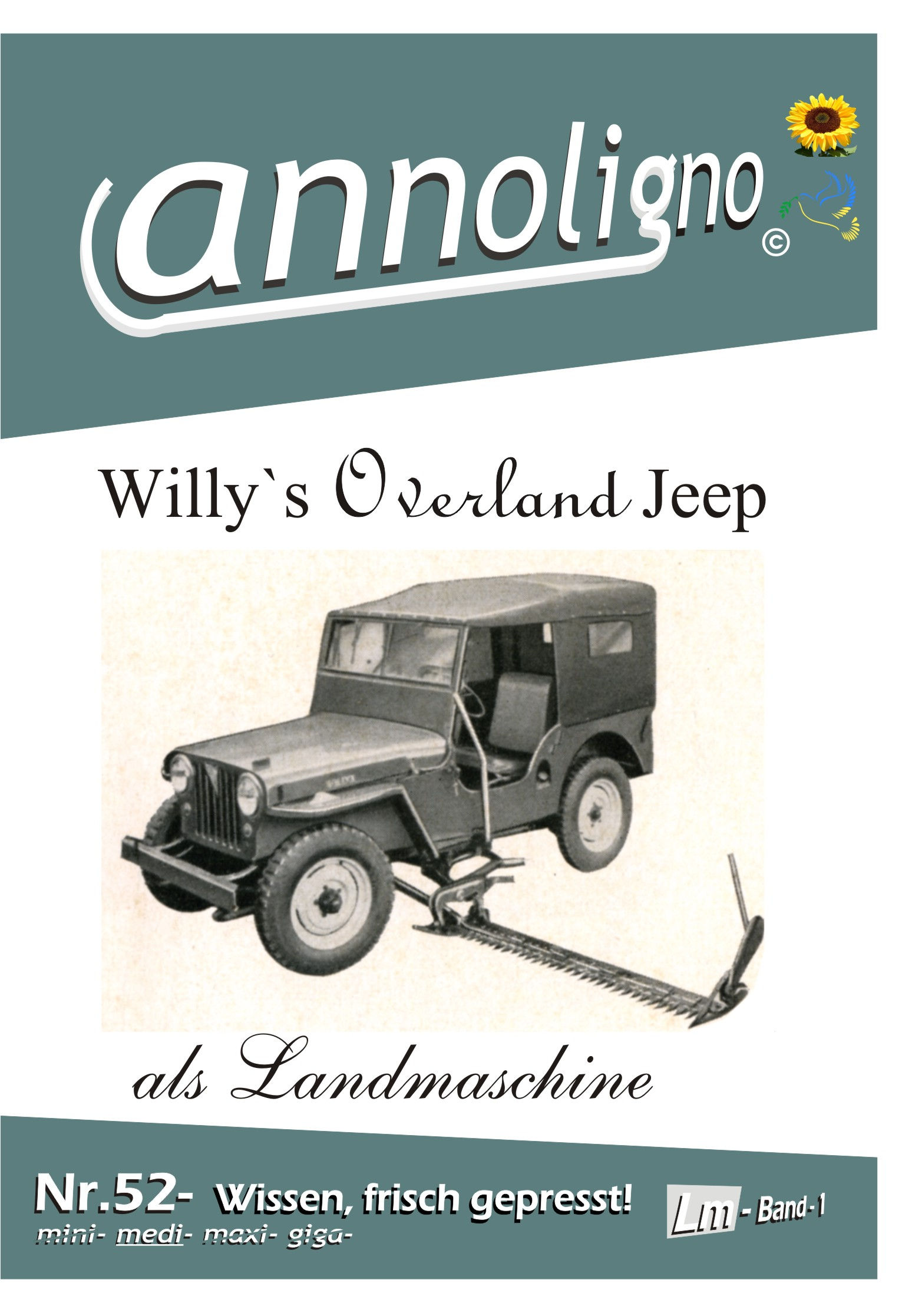 annoligno 52 Willy´s Overland Jeep BTC Cover Front