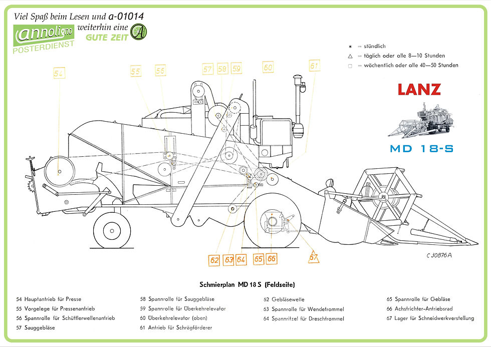 Miniaturbild: Lanz Mähdrescher MD 18-S