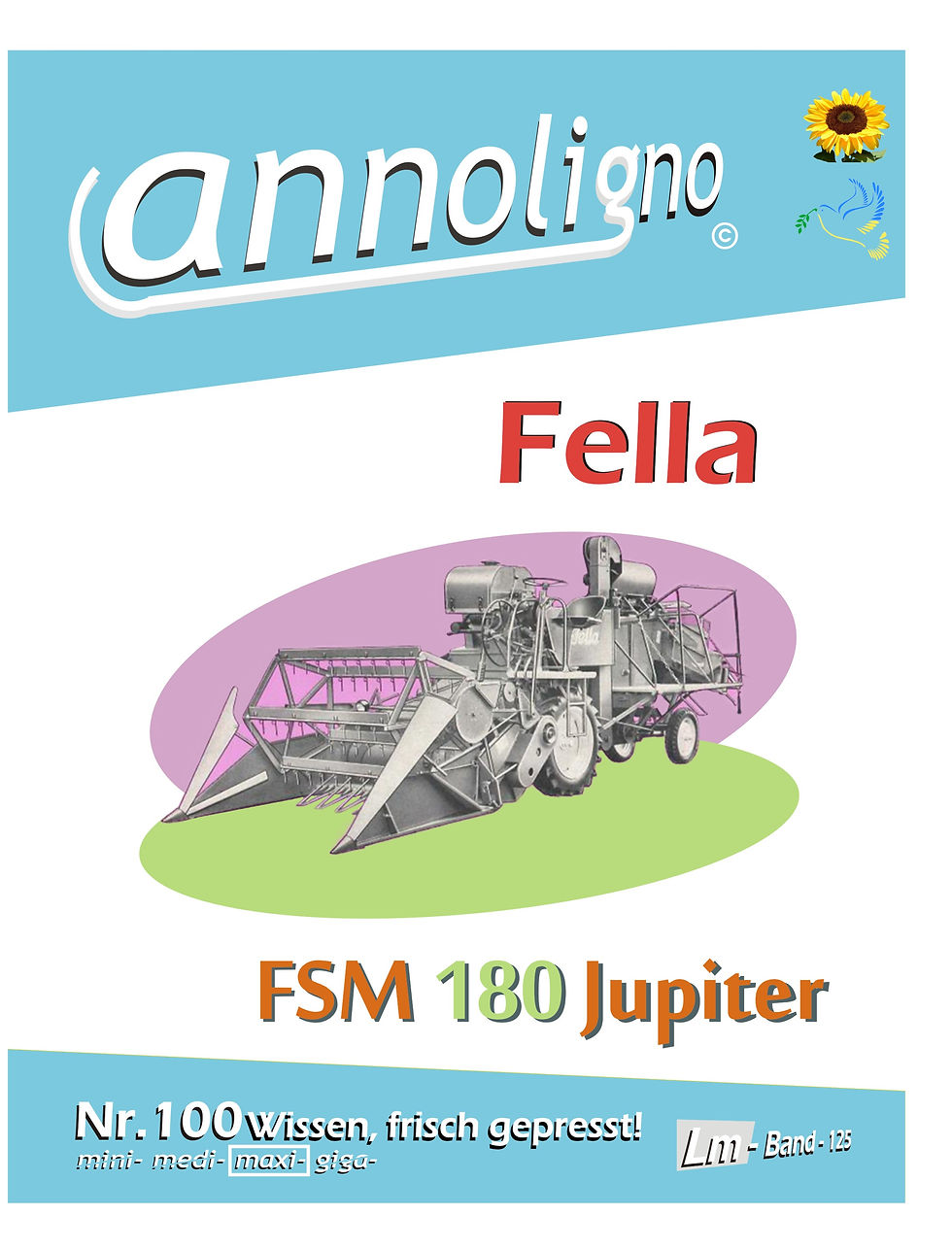 Miniaturbild: annoligno 100 Fella Mähdrescher FSM 180 Jupiter Cover Front