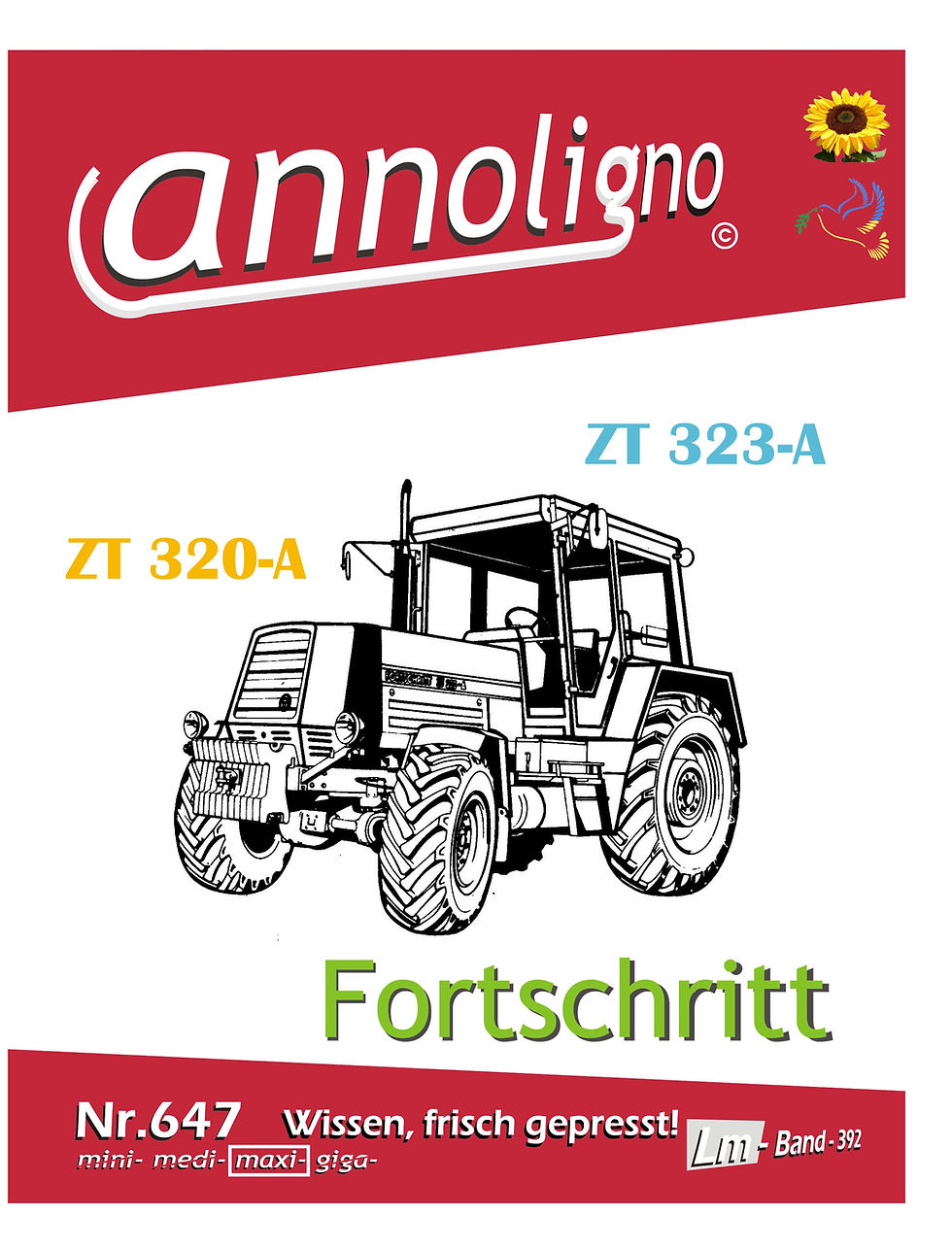 Miniaturbild: annoligno 647 Fortschritt Schlepper ZT 320/323-A Cover Front
