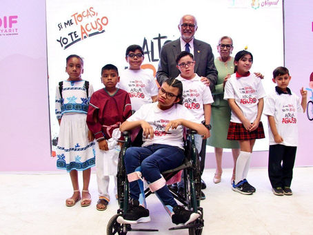 En Nayarit las Niñas y los Niños No se Tocan”, una campaña del gobierno del estado y DIF Nayarit