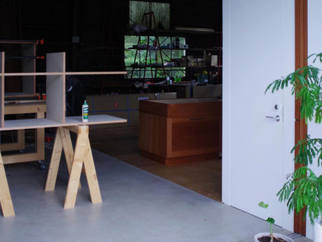 キッチン製作中