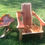 Thumbnail: Rustic Red Cedar Adirondack Chairs
