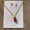 Thumbnail: Amber Seaglass necklace