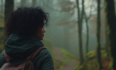Person Walking Through Misty Forest.png
