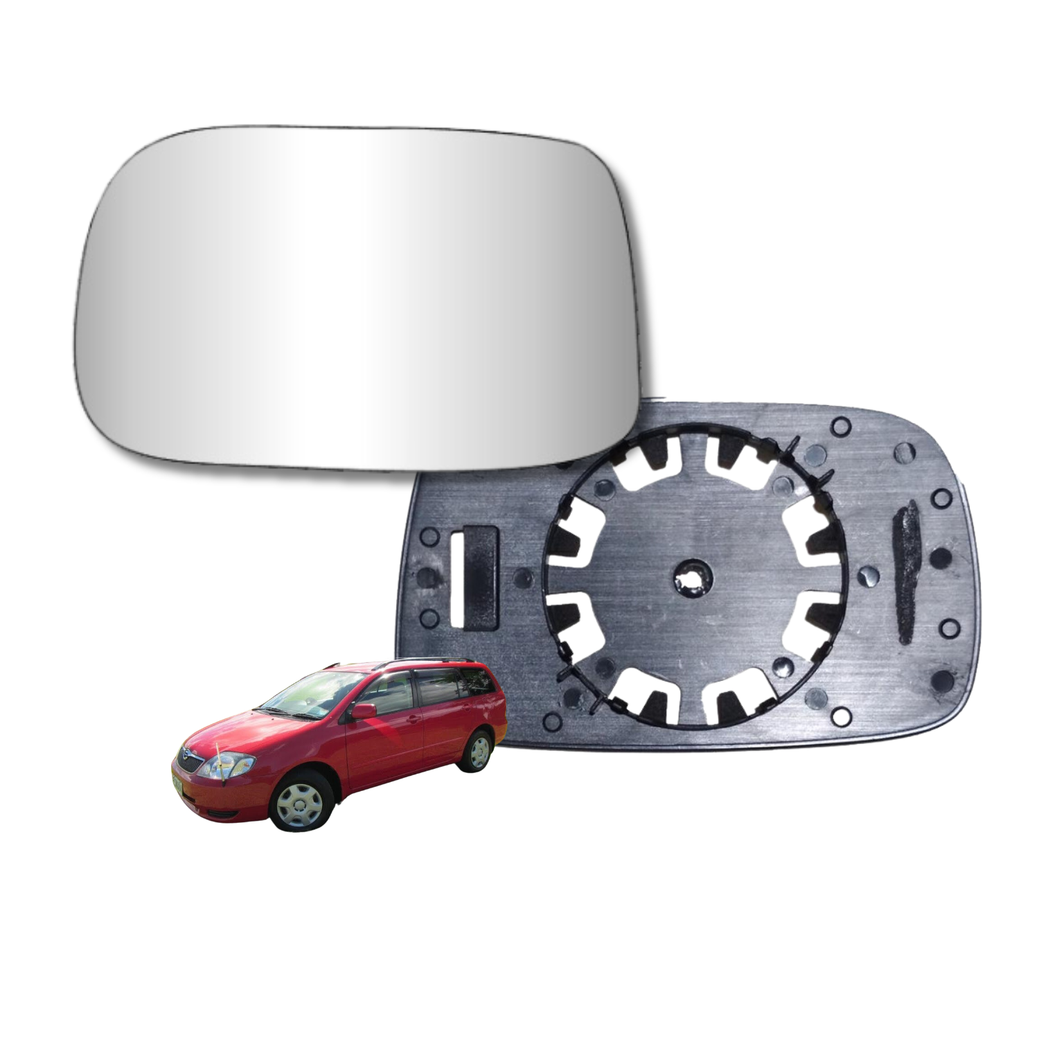 Toyota Corolla 1995-2002 Luneta Espejo Retrovisor Original