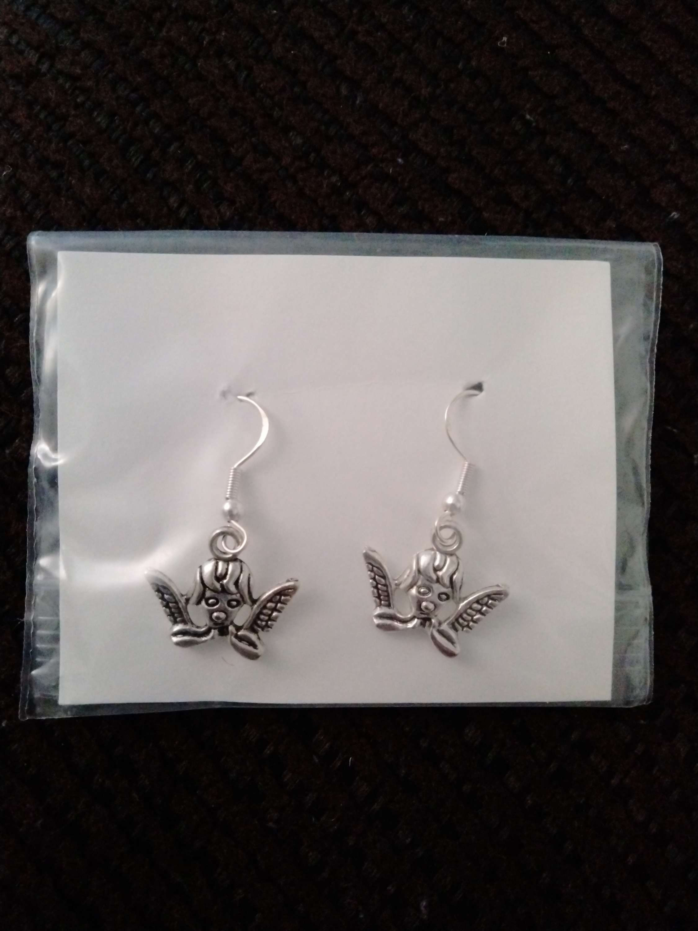 Silver earrings 