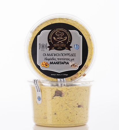 Πουρές πατάτας με μανιτάρια