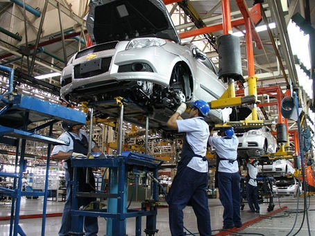 Avanza en un 7.03 por ciento la industria del motor en México.