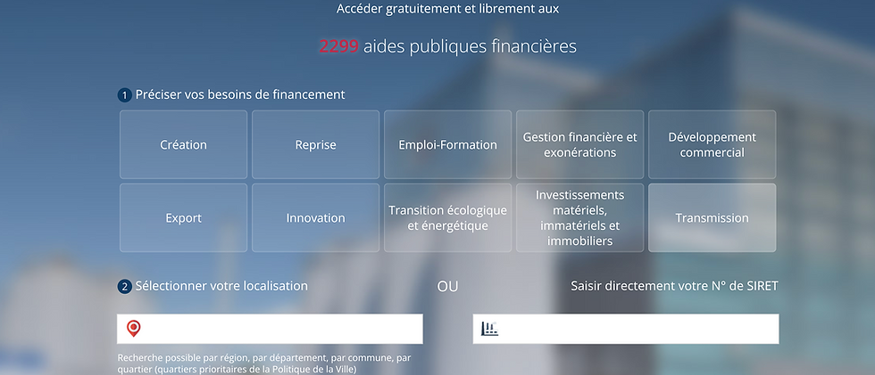 Toutes les aides financières pour son projet
