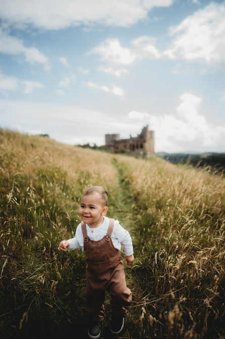 Family photography for visitors to Scotland