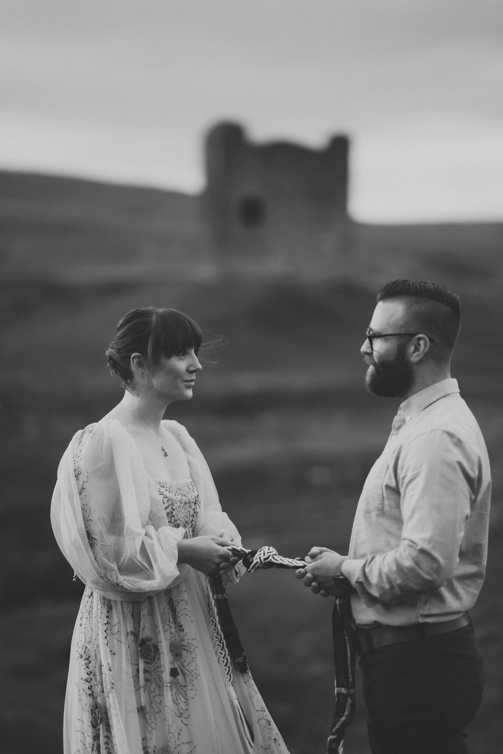 Couple photography Scotland - Vow renewal Scotland - hand-fasting ceremony Scotland