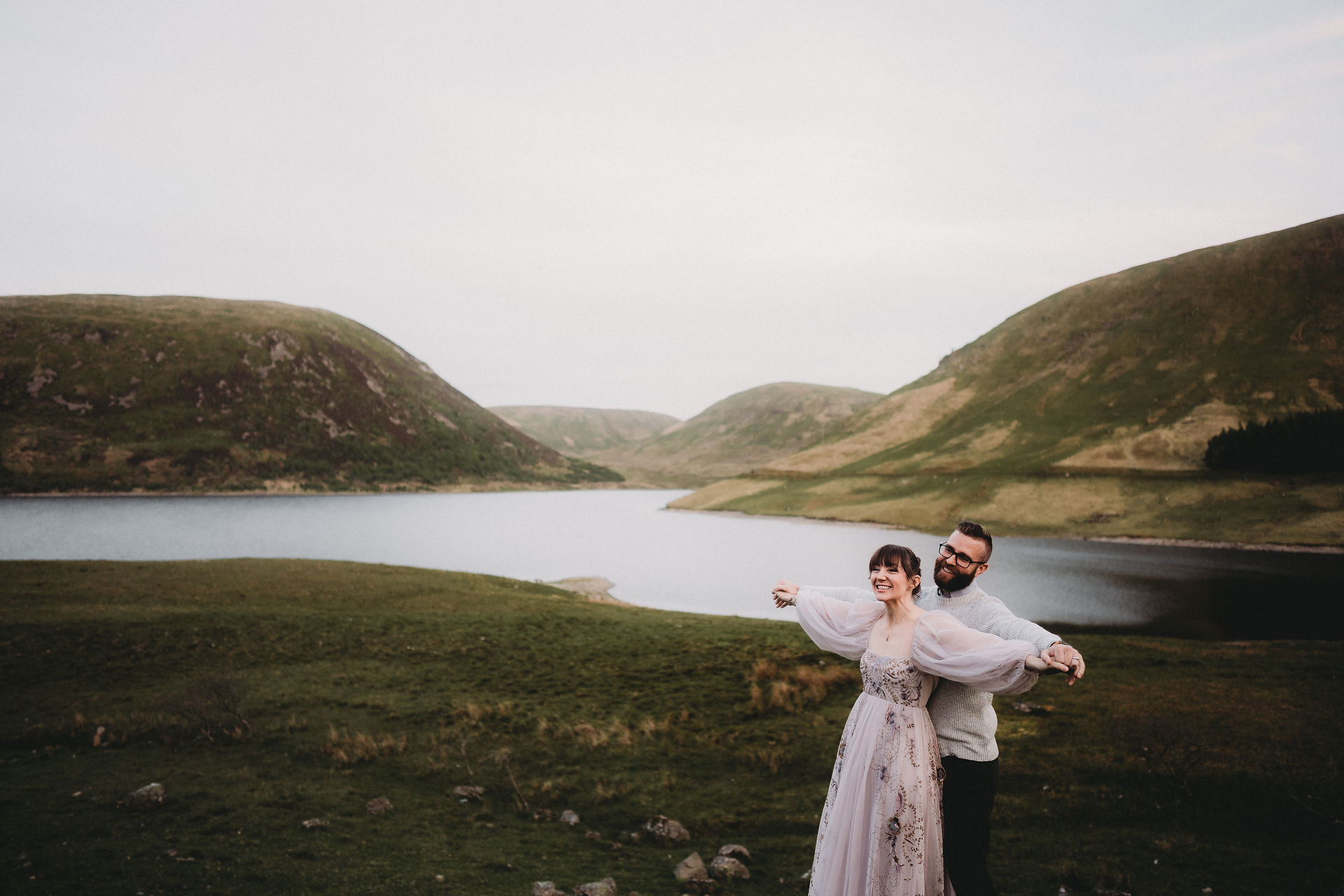 Couple photography Scotland - Vow renewal Scotland - hand-fasting ceremony Scotland