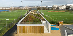 Colombes stade bâtiment B