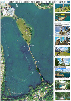 Cany-Barville Belvédère lac Caniel