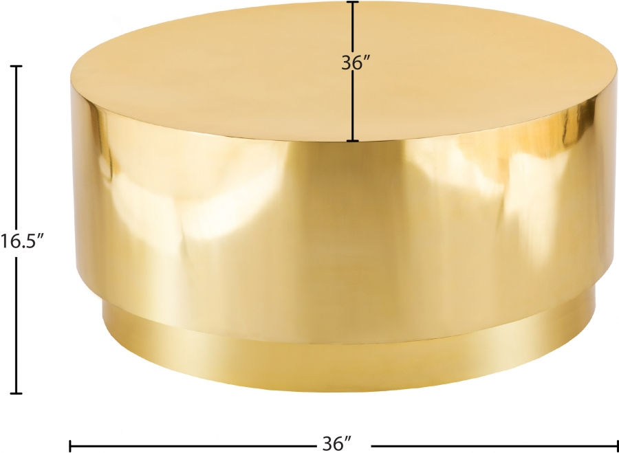 Thumbnail: Drummer Gold Coffee Table