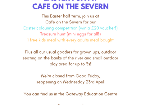 Easter Fun At Cafe On The Severn