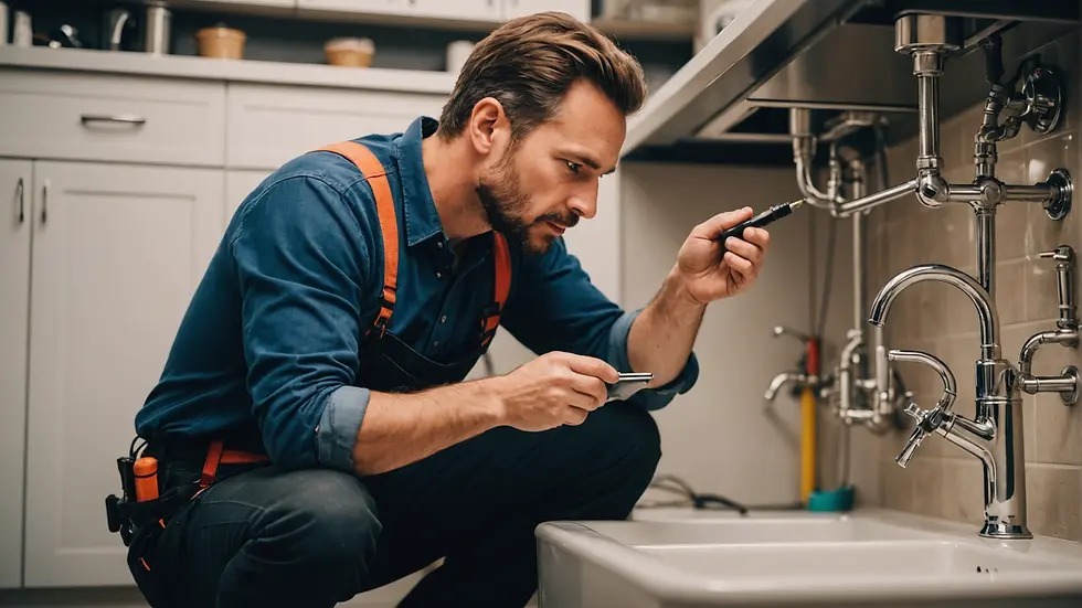 Documenting plumbing issues