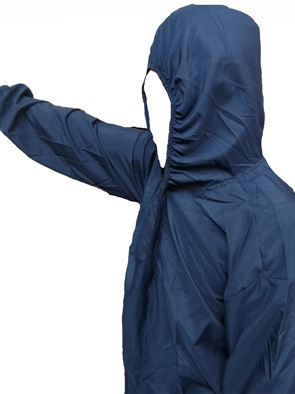 Thumbnail: Ultra Light Comfortable Cool Soft Washable Coverall Unisex Navy Blue