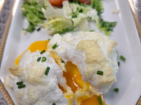 Œufs nuage / Cloud Eggs recepie