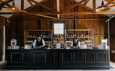 bar area for wedding