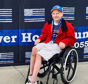 Jarod at Bill Brewer Memorial Run